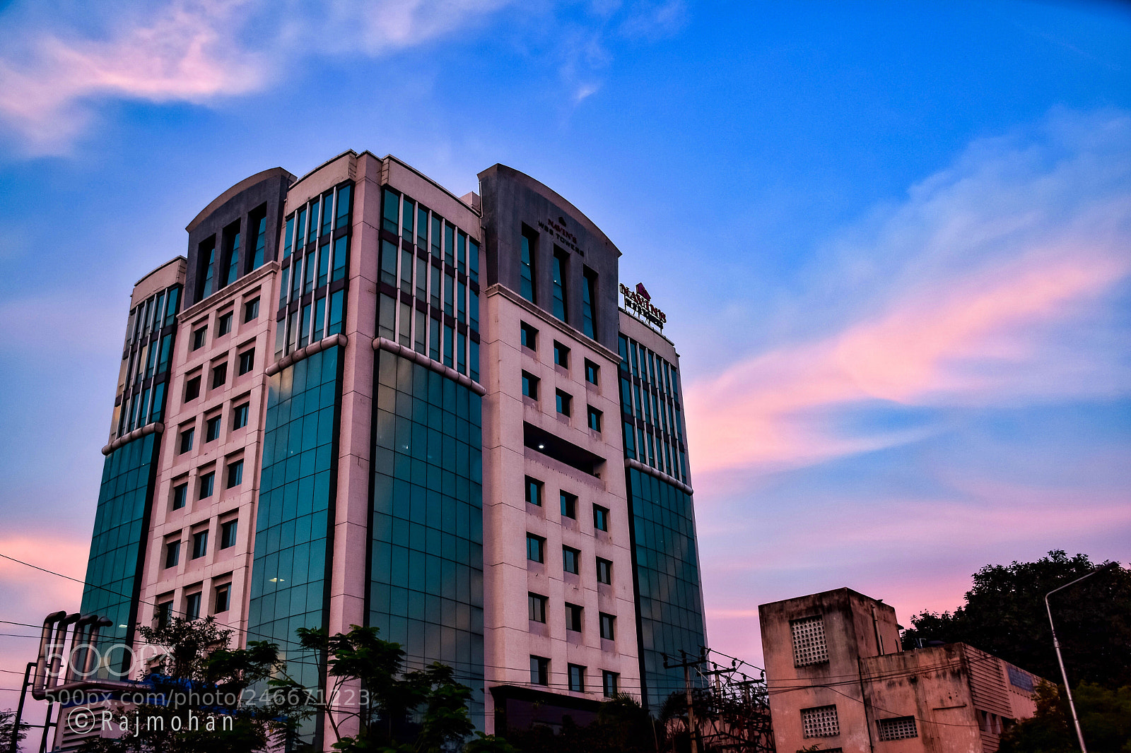 Nikon D5600 sample photo. Navins wss towers in photography
