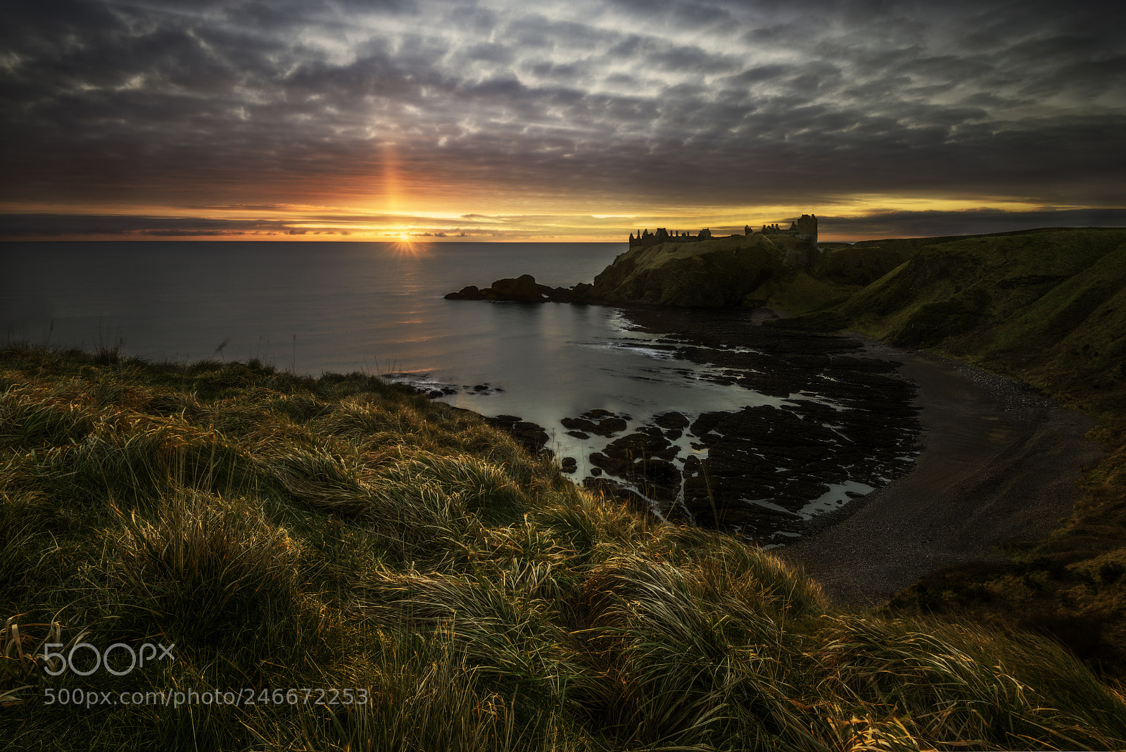 Nikon D800 sample photo. Dunnottar photography