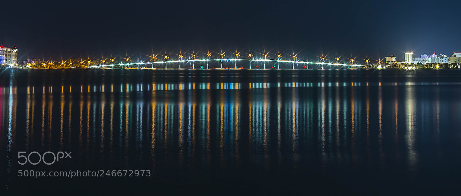 Pentax K-1 sample photo. Stars on the water photography