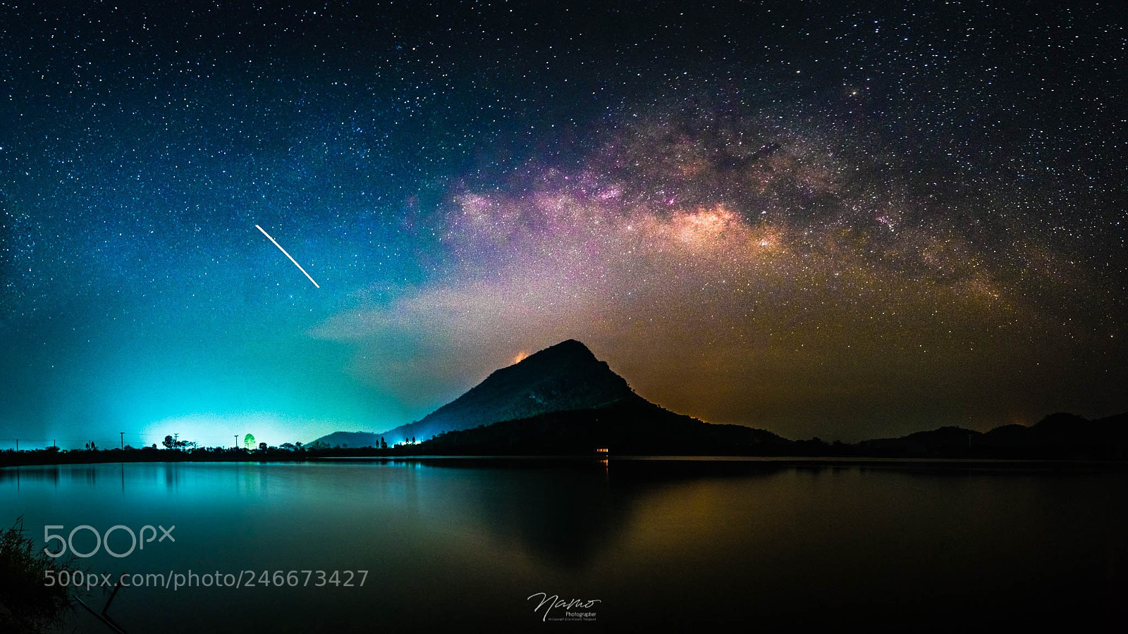 Fujifilm X-T10 sample photo. Milkyway in thailand photography