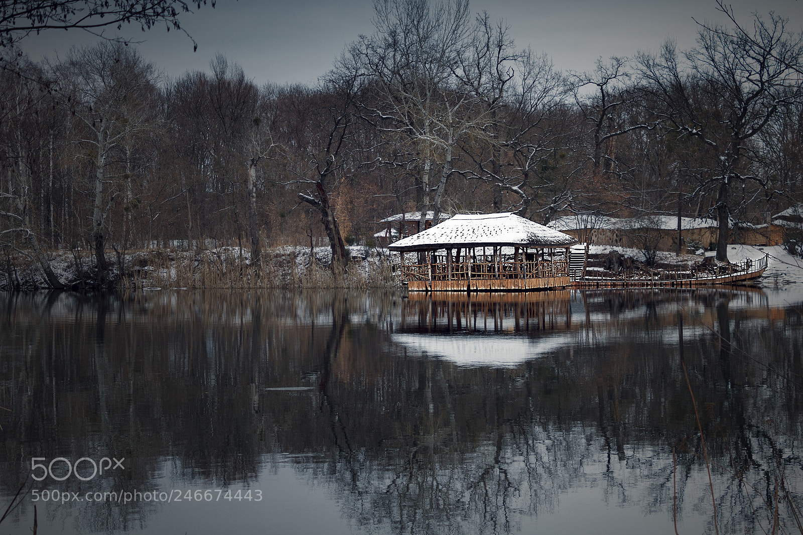 Canon EOS 7D sample photo. Gazebo by the lake photography