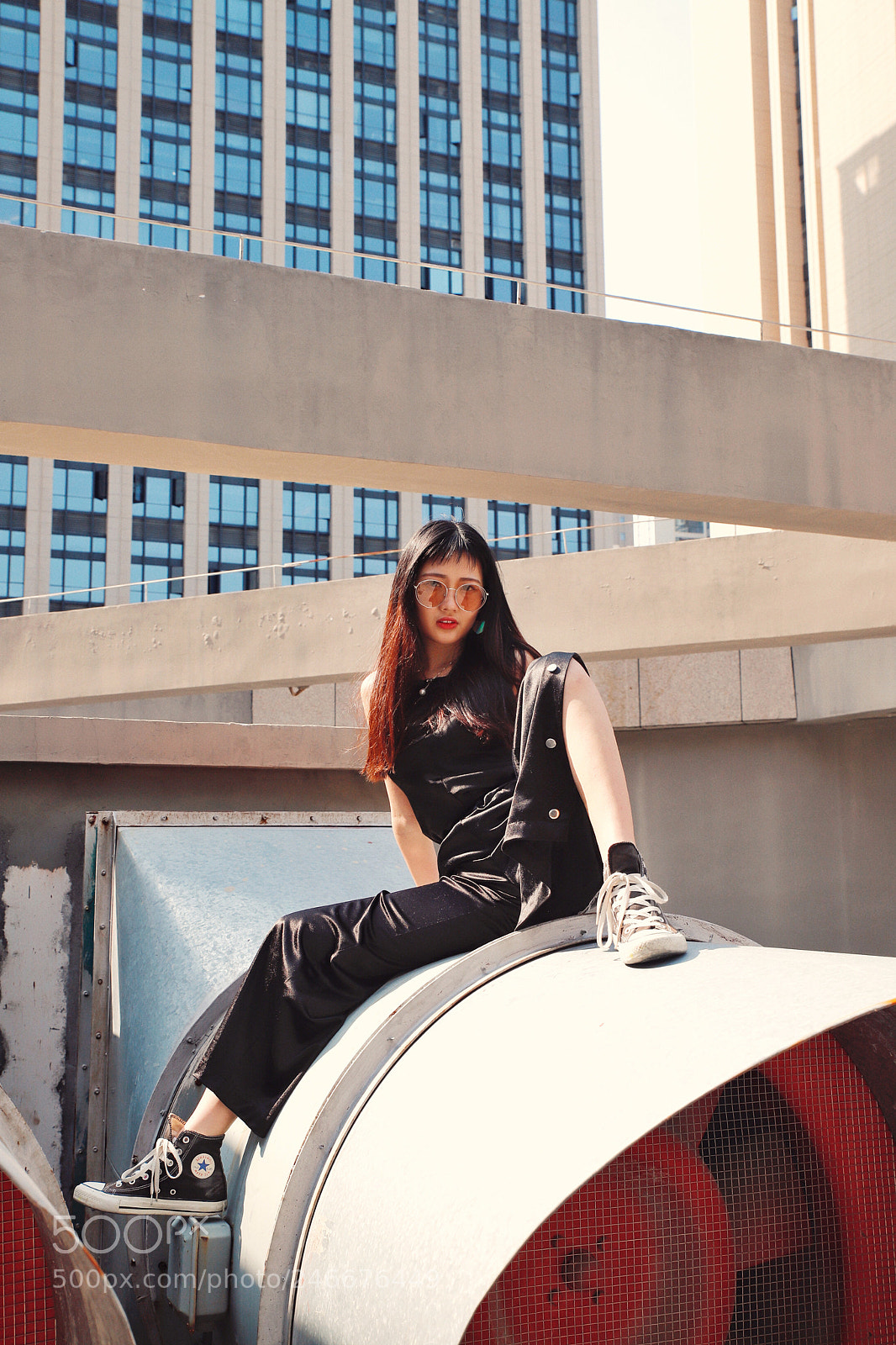 Canon EOS 6D Mark II sample photo. Cool girl photography