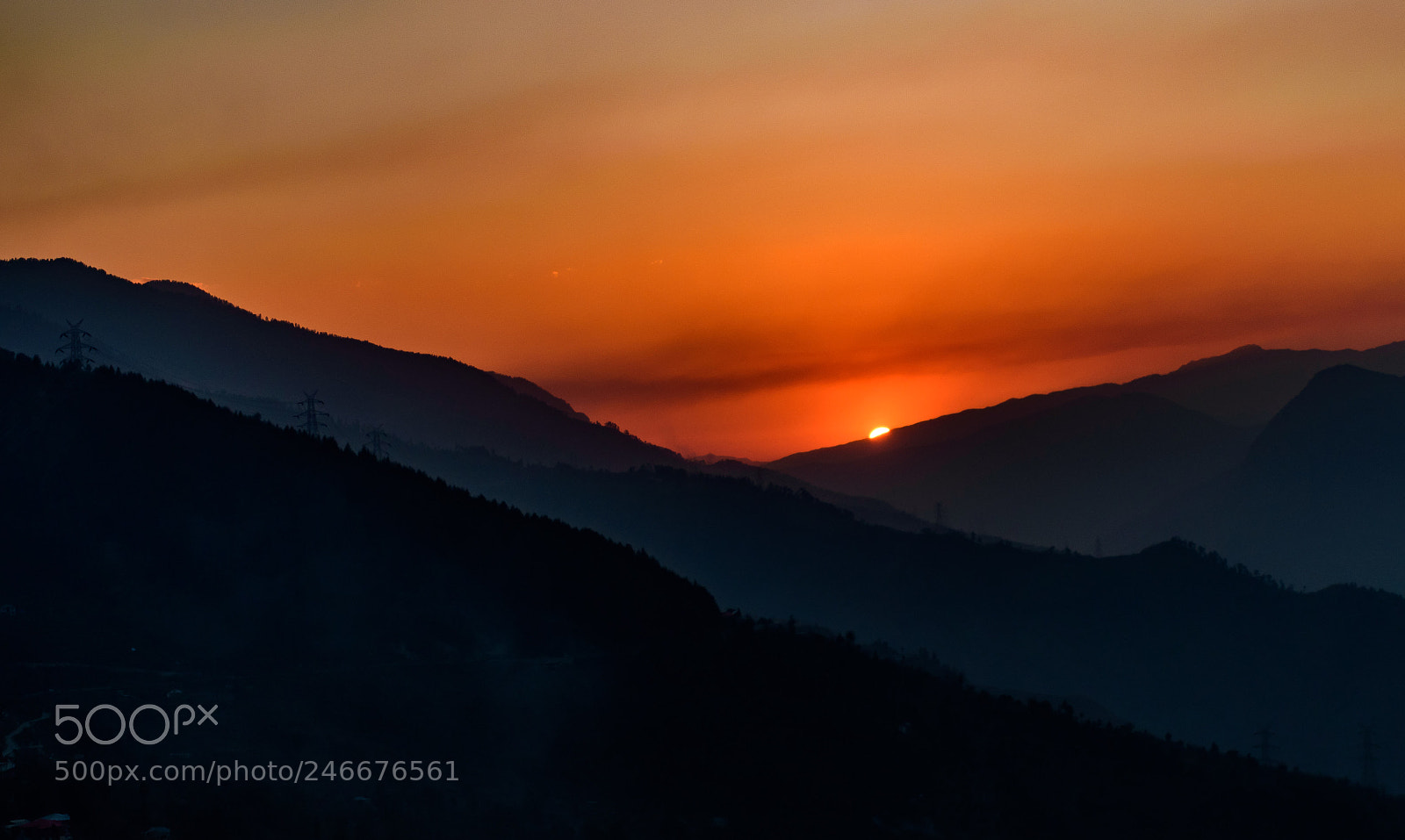 Nikon D5500 sample photo. Beautiful sunset photography