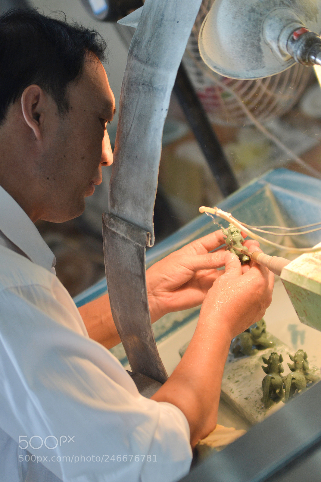 Nikon D3100 sample photo. Working jade photography