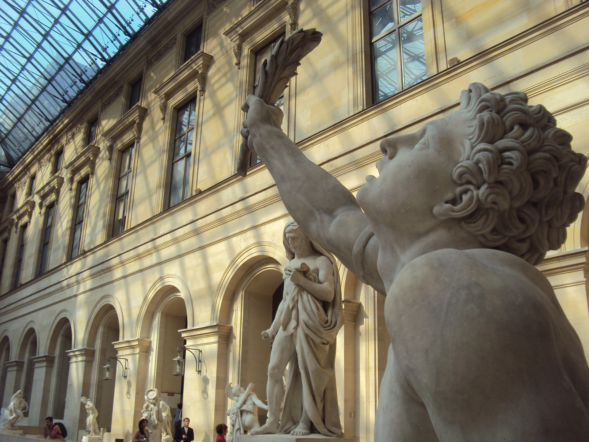 Sony DSC-W180 sample photo. Inside the louvre photography