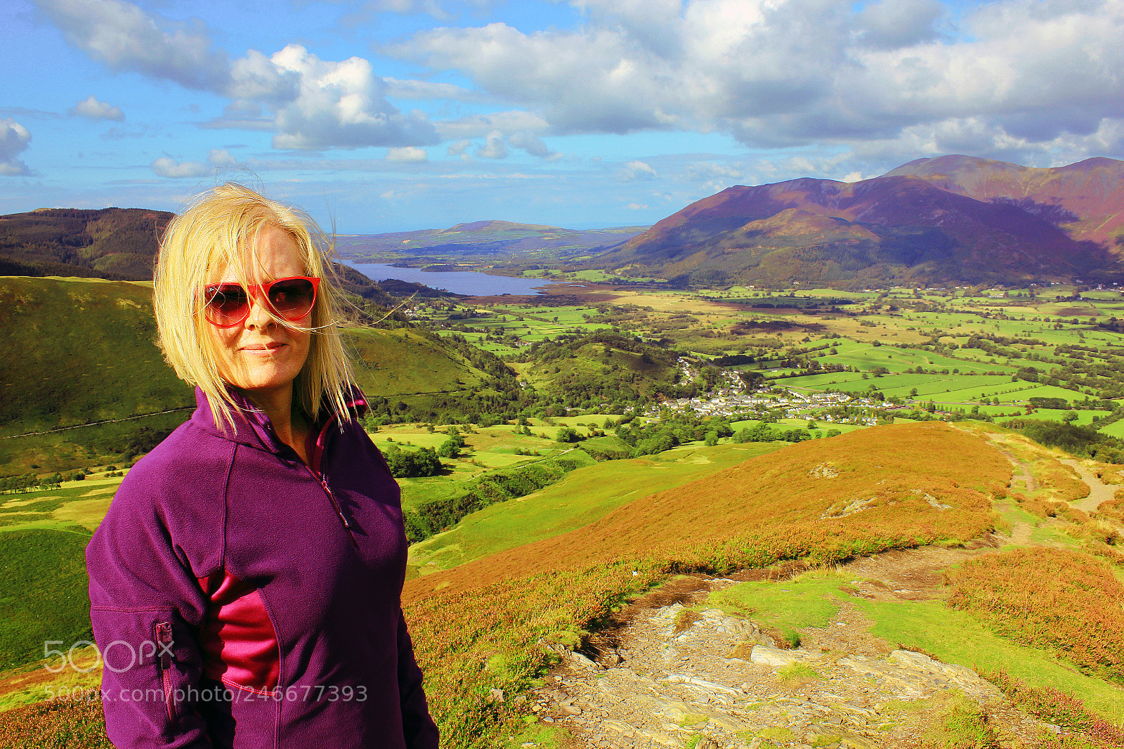 Canon EOS 550D (EOS Rebel T2i / EOS Kiss X4) sample photo. Diane . . overlooking skiddaw range photography