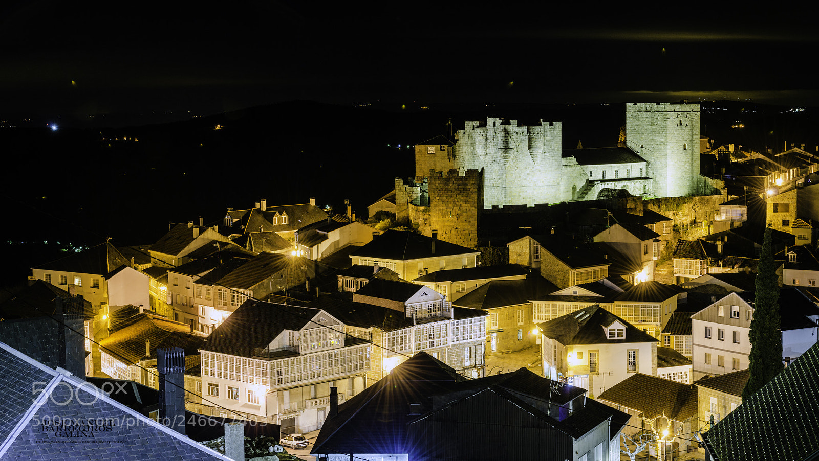 Nikon D5100 sample photo. Castro caldelas panoramica photography
