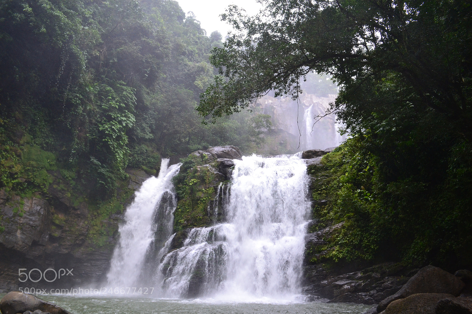 Nikon D3100 sample photo. Nuayaca falls photography