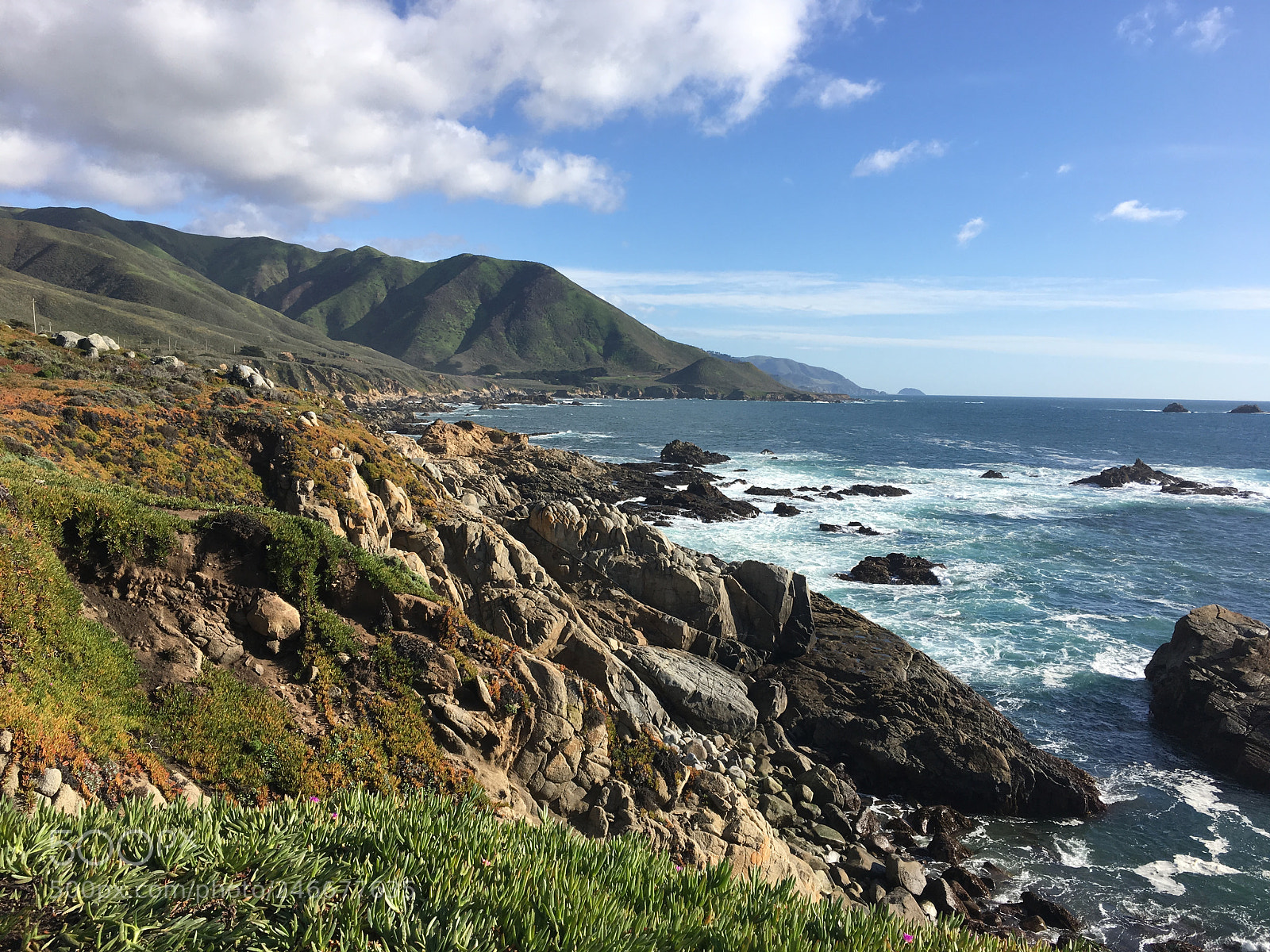 Apple iPhone 6s sample photo. Big sur coastline photography