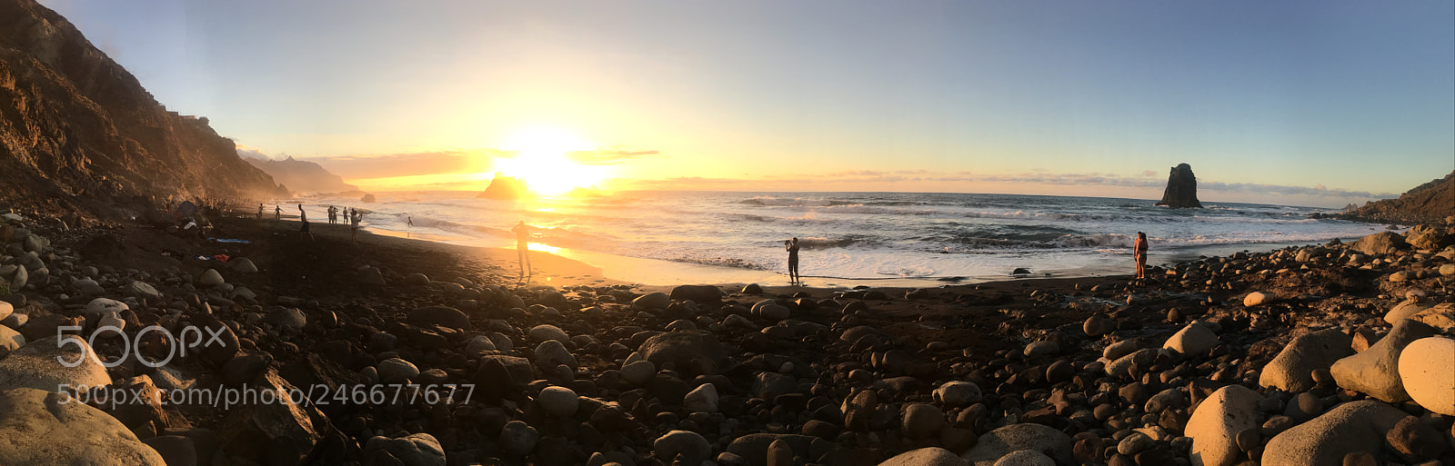 Apple iPhone 6s sample photo. Sunset on tenerife photography