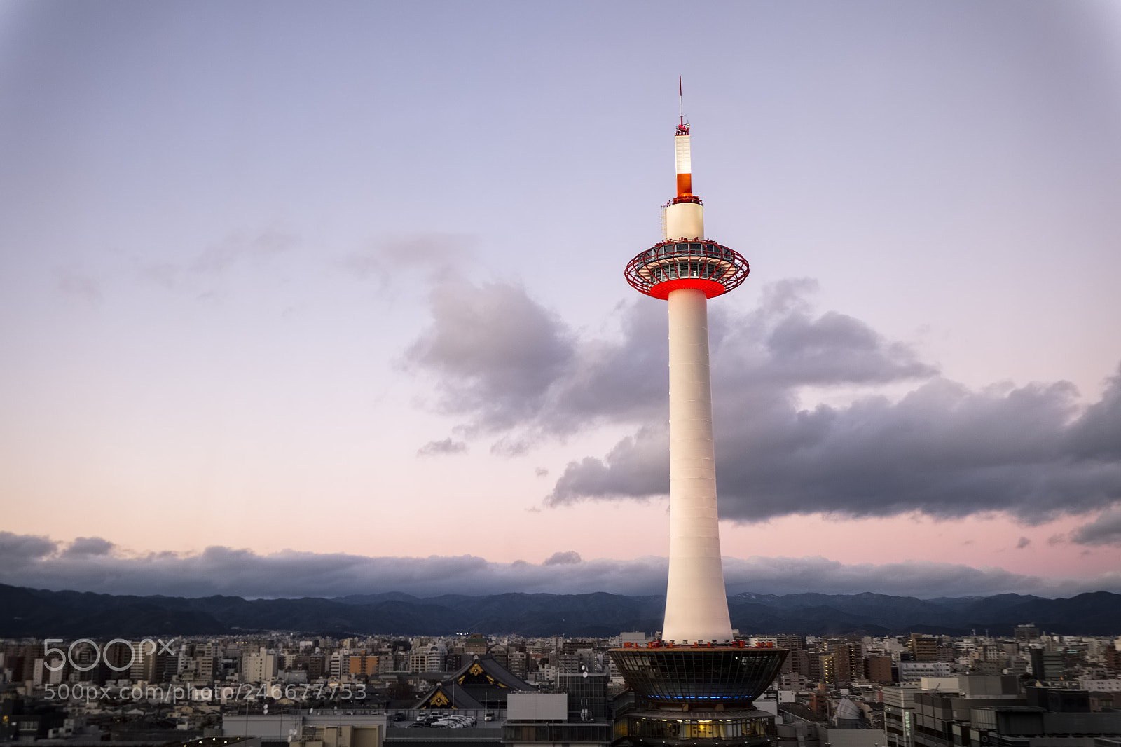 Fujifilm X-T1 sample photo. The kyoto tower photography