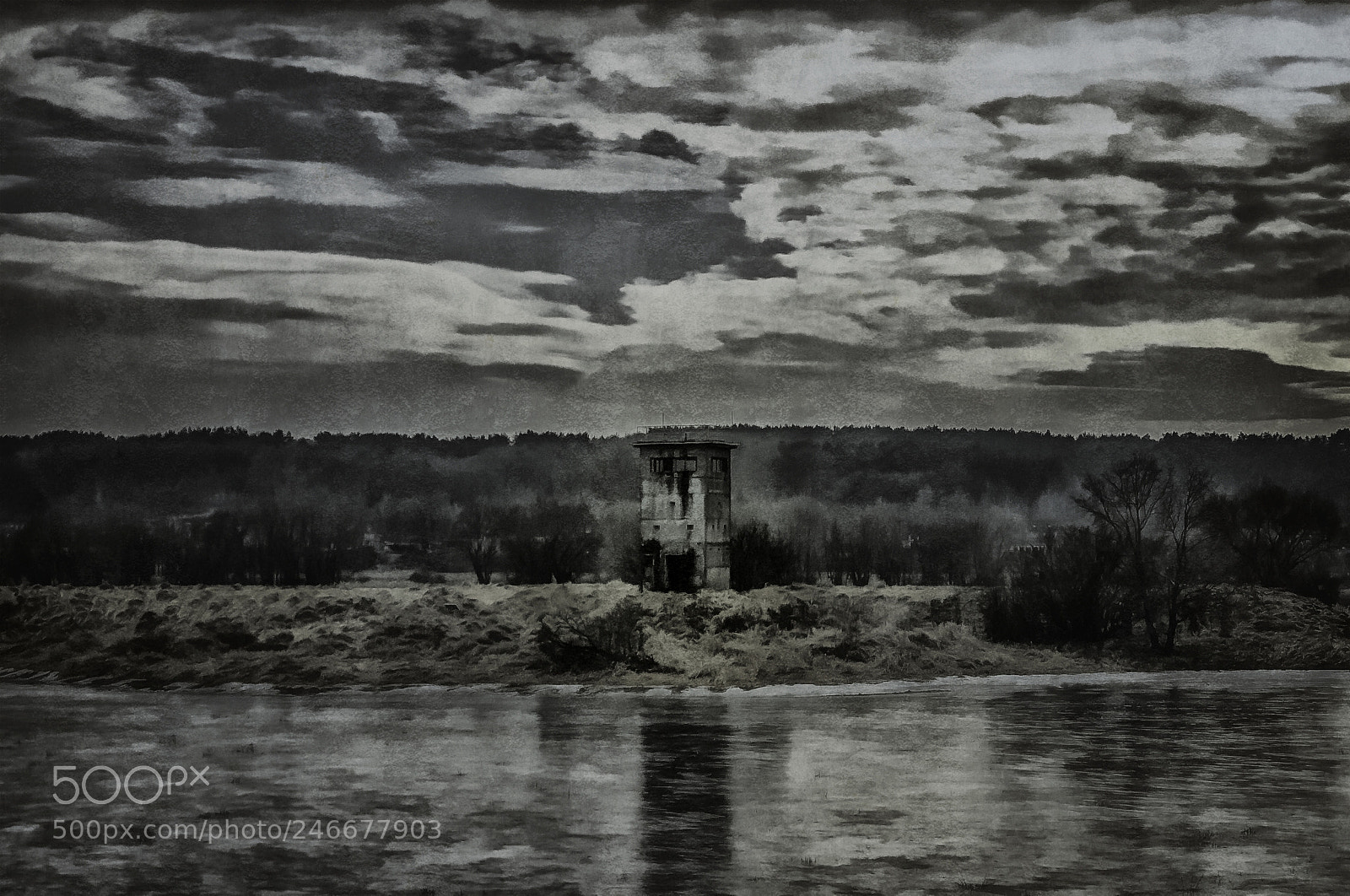 Nikon D2X sample photo. Tower of evil photography
