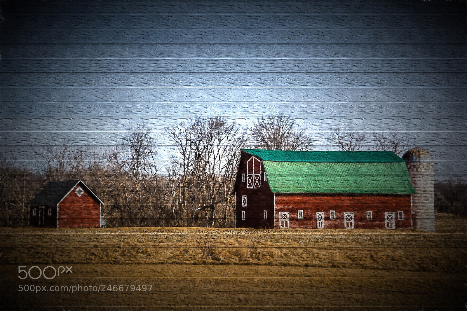 Nikon D7100 sample photo. Rural american barn. photography