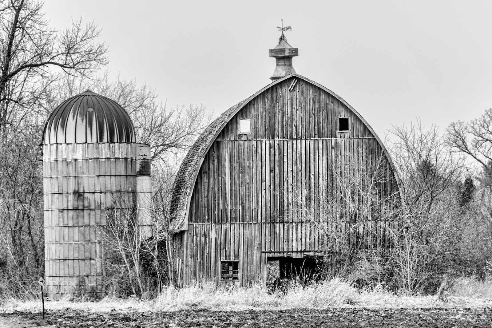 Nikon D7100 sample photo. Rural american barn. photography