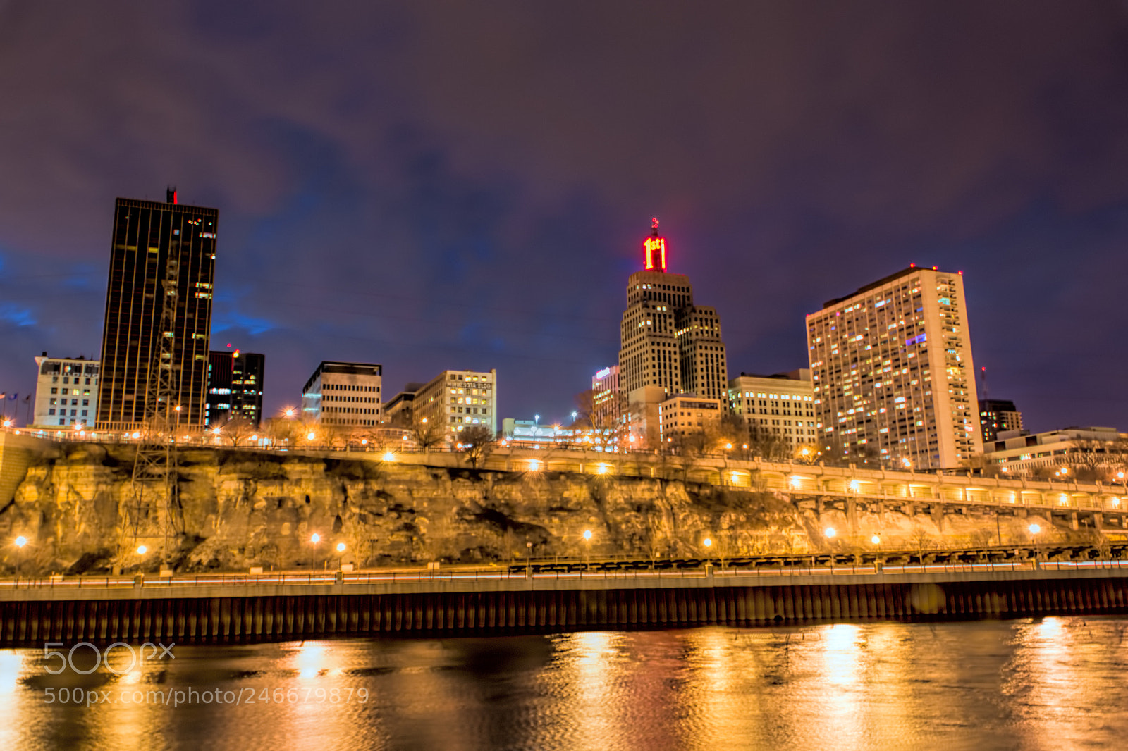 Nikon D7100 sample photo. St. paul skyline photography
