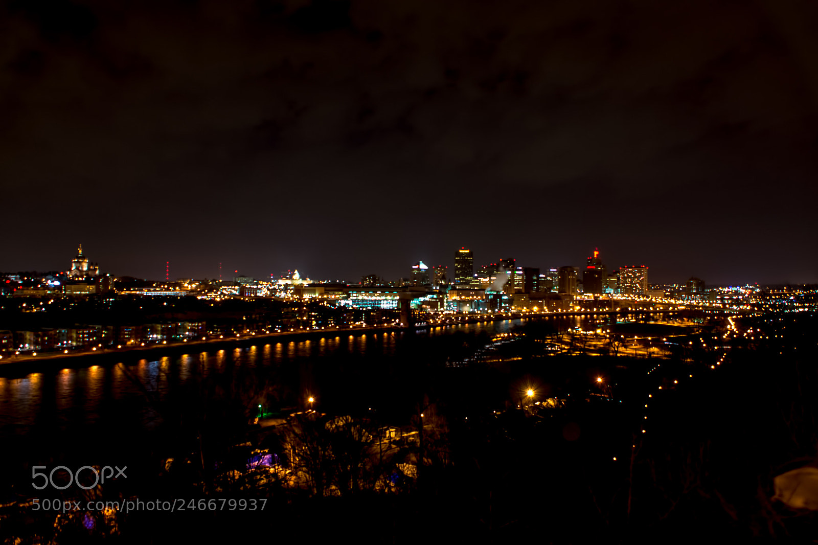 Nikon D7100 sample photo. St. paul skyline photography