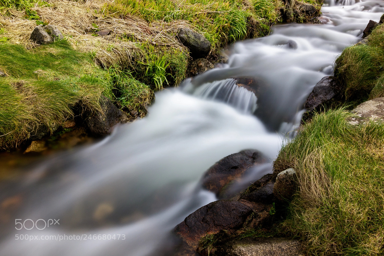 Canon EOS 7D Mark II sample photo. Porth nanven small waterfall photography