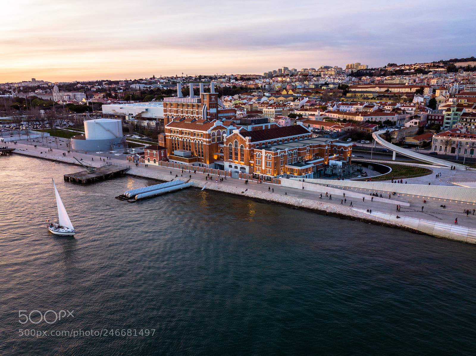 DJI FC220 sample photo. Museu da electricidade photography