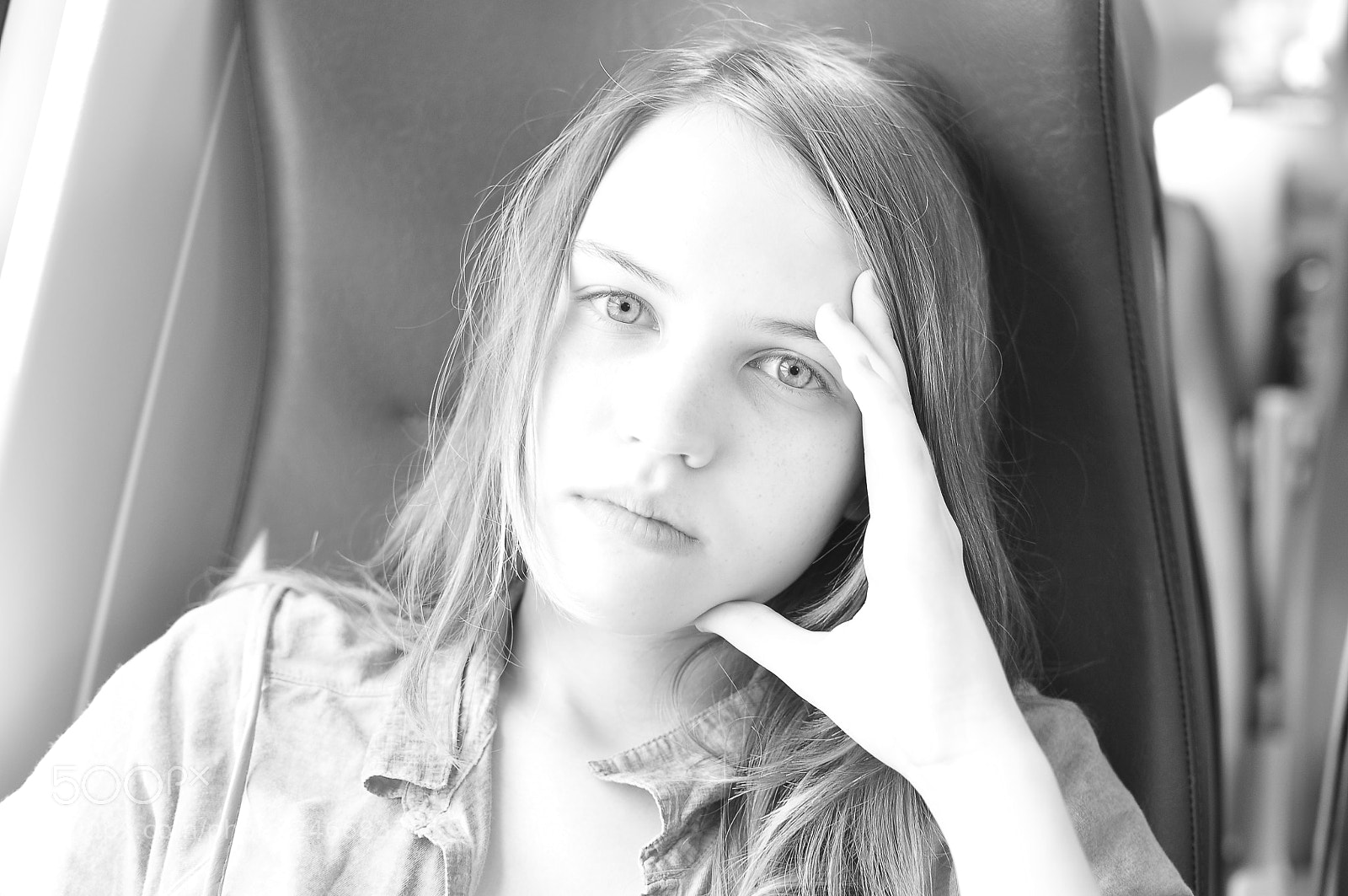 Nikon D90 sample photo. The girl in a photography