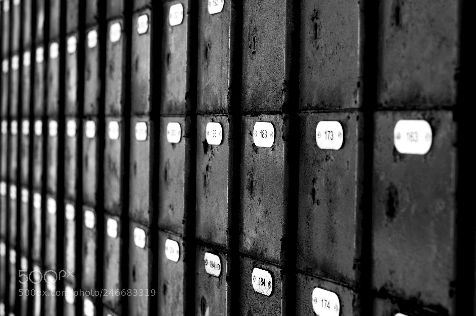 Nikon D3200 sample photo. Decaying postboxes photography
