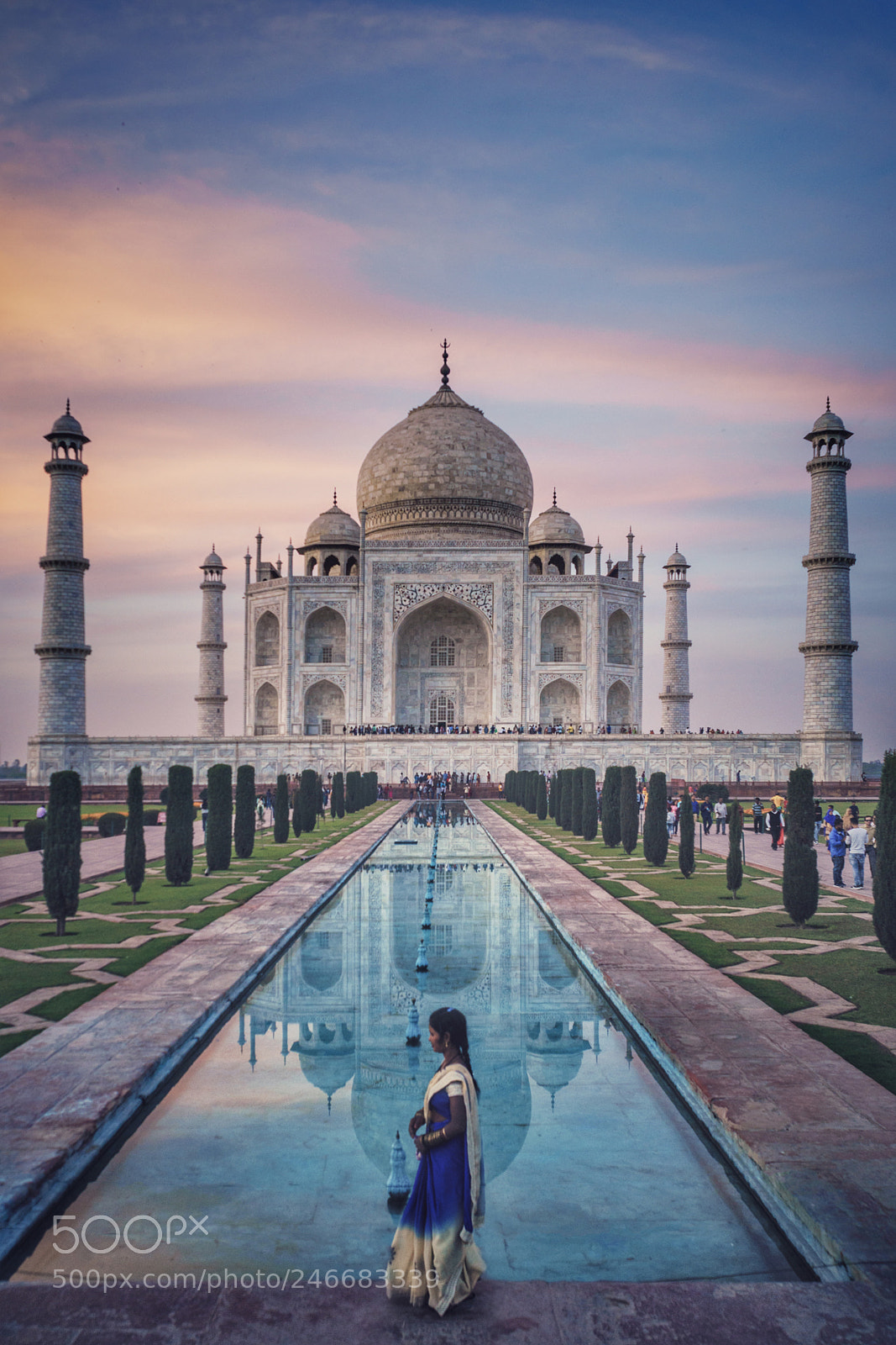 Sony a7R II sample photo. Taj mahal photography