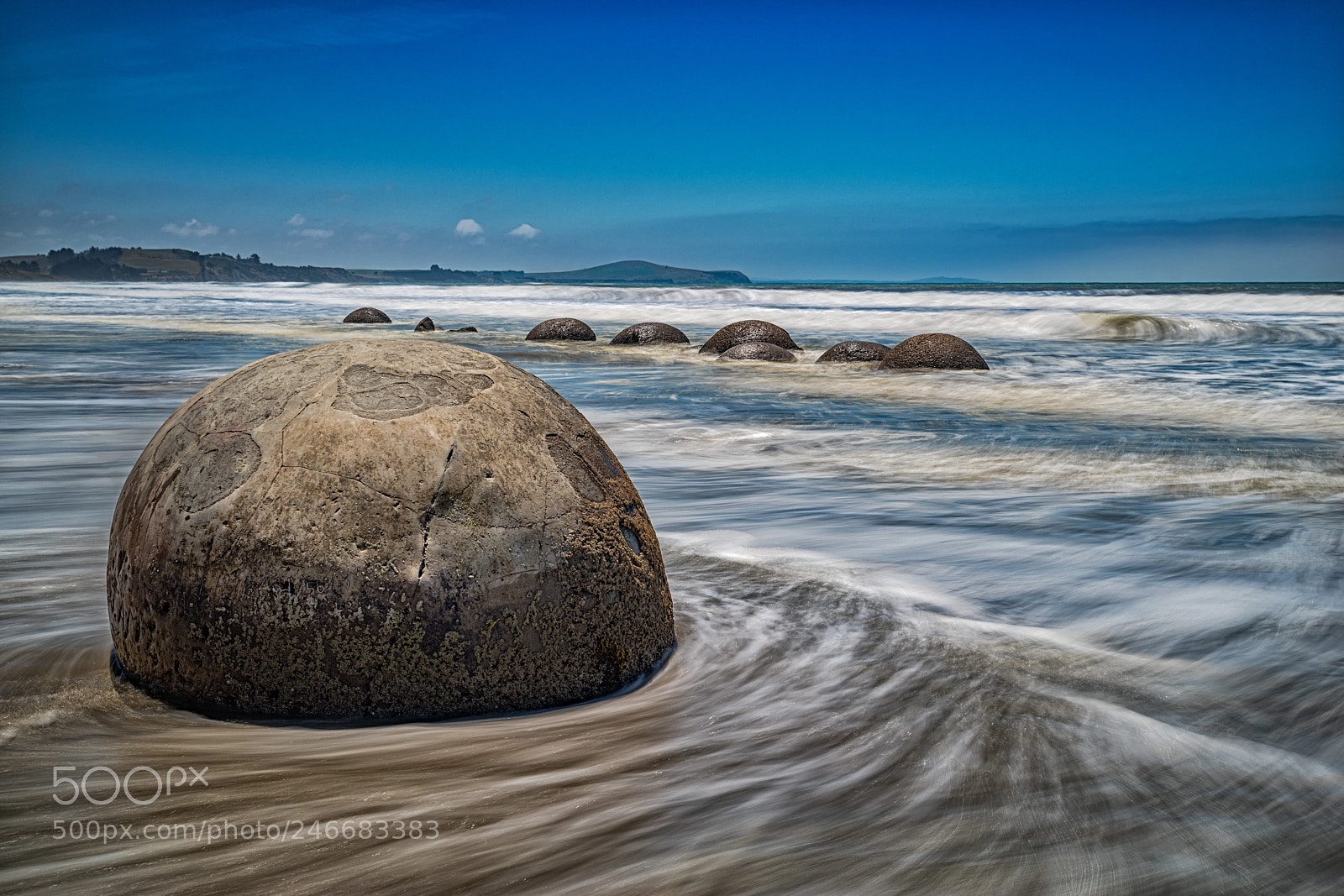 Pentax K-1 sample photo. Moeraki boulders ii photography