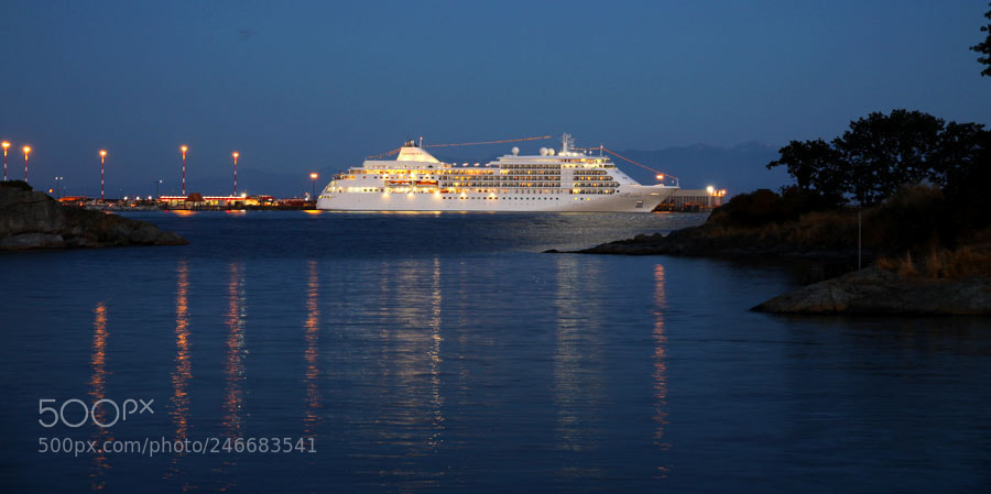 Canon EOS 50D sample photo. Cruise ship, victoria, bc photography