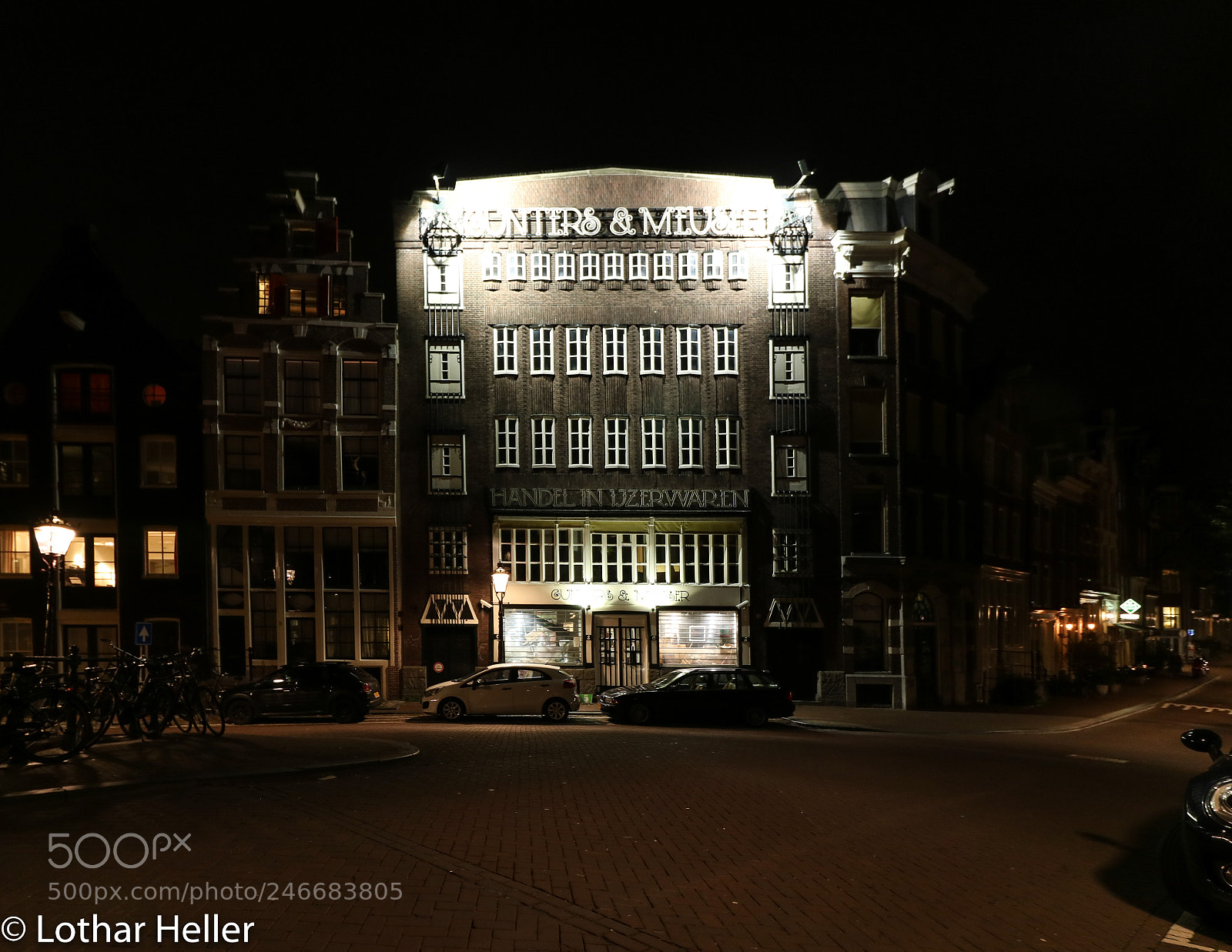Canon EOS 750D (EOS Rebel T6i / EOS Kiss X8i) sample photo. Amsterdam night photography