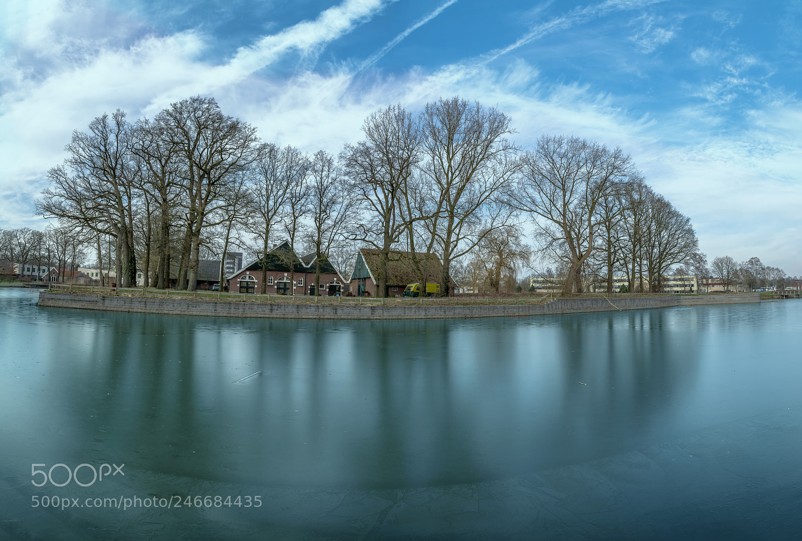 Nikon D7100 sample photo. Frozen lake photography