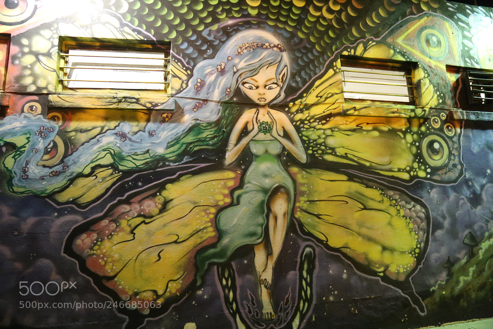 Canon EOS 6D + Canon EF 24-105mm F4L IS USM sample photo. Street art downtown photography