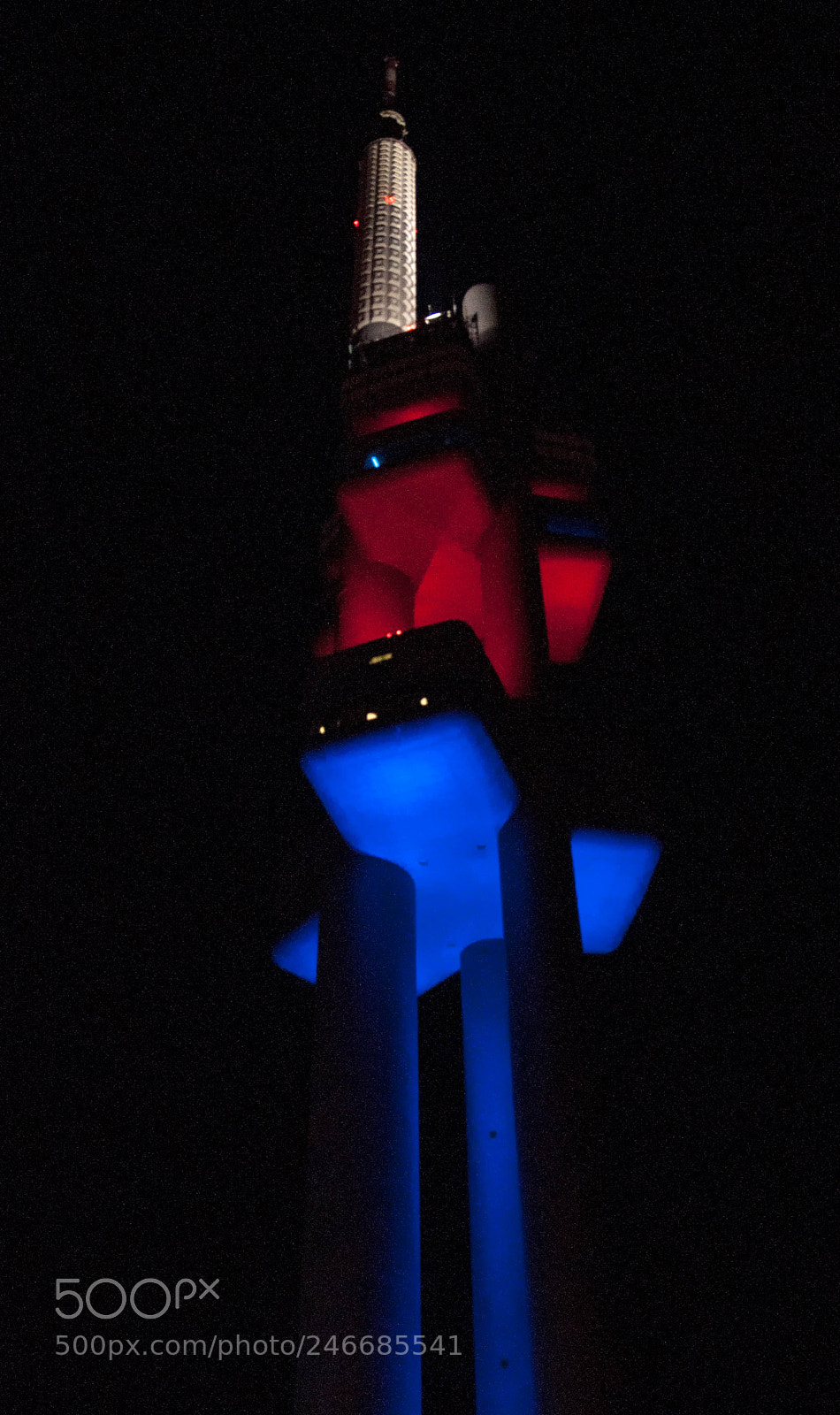 Nikon D90 sample photo. Tv tower photography