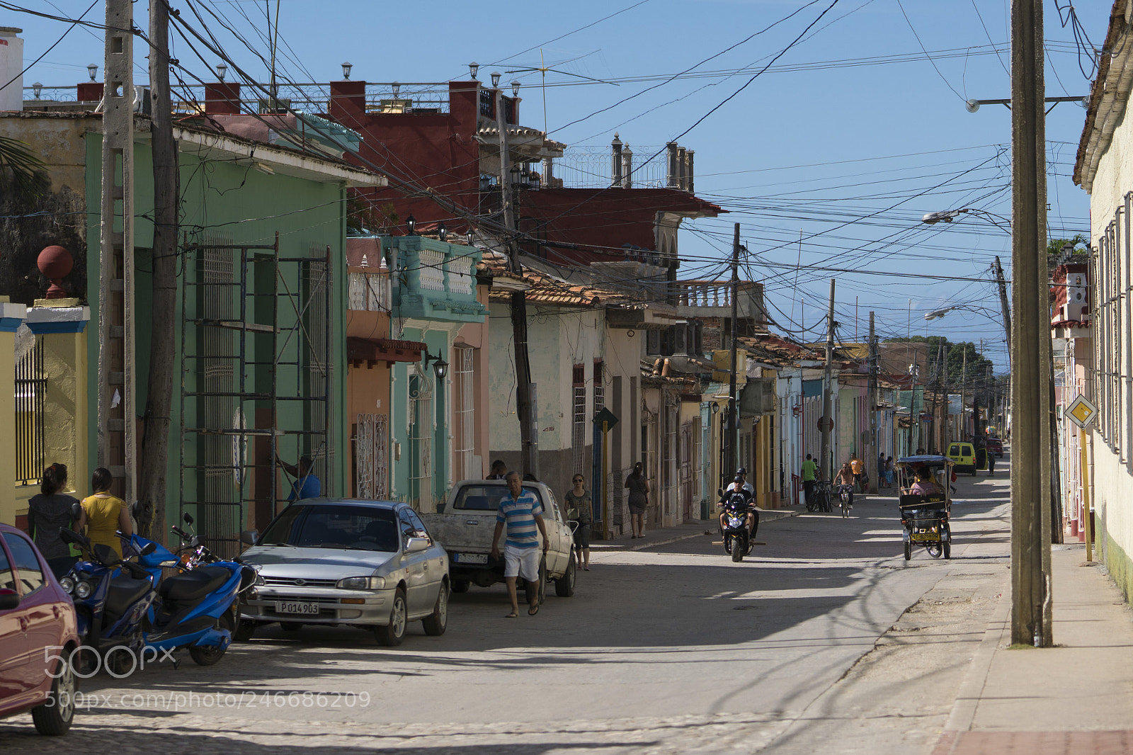 Sony a6500 sample photo. Cuban life in trinidad photography
