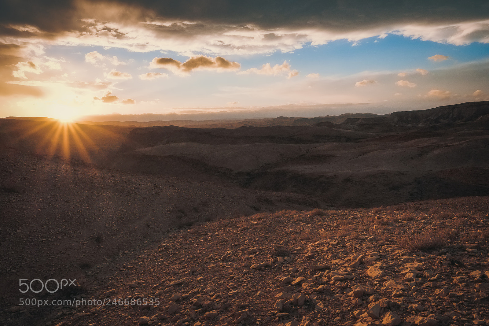 Fujifilm X-T2 sample photo. Desert sunset photography