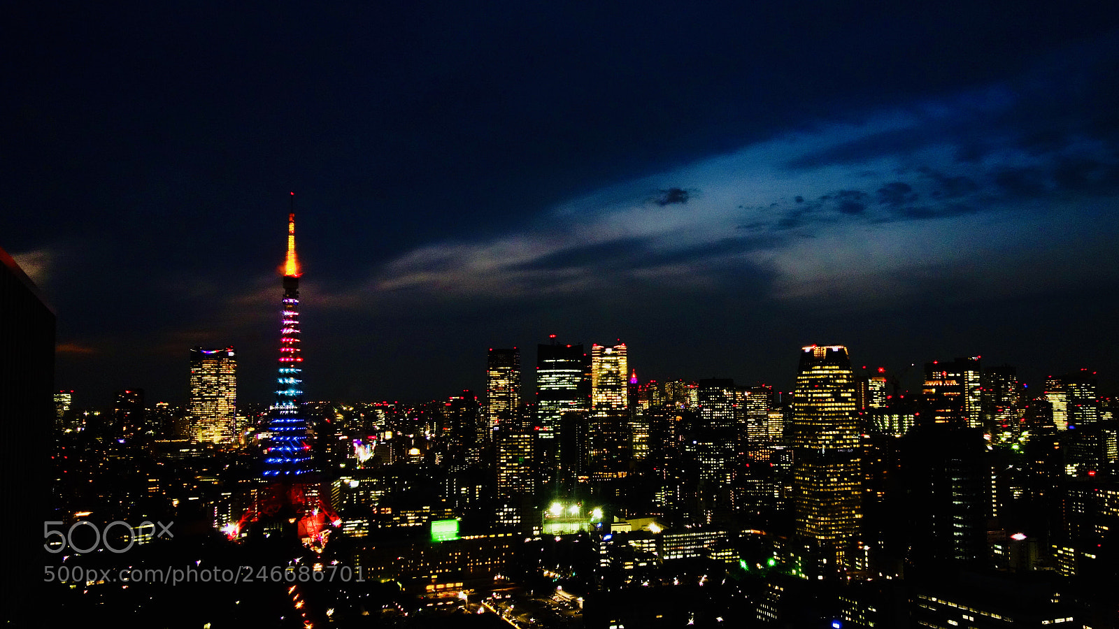 Sony Cyber-shot DSC-RX100 sample photo. Tokyo tower photography