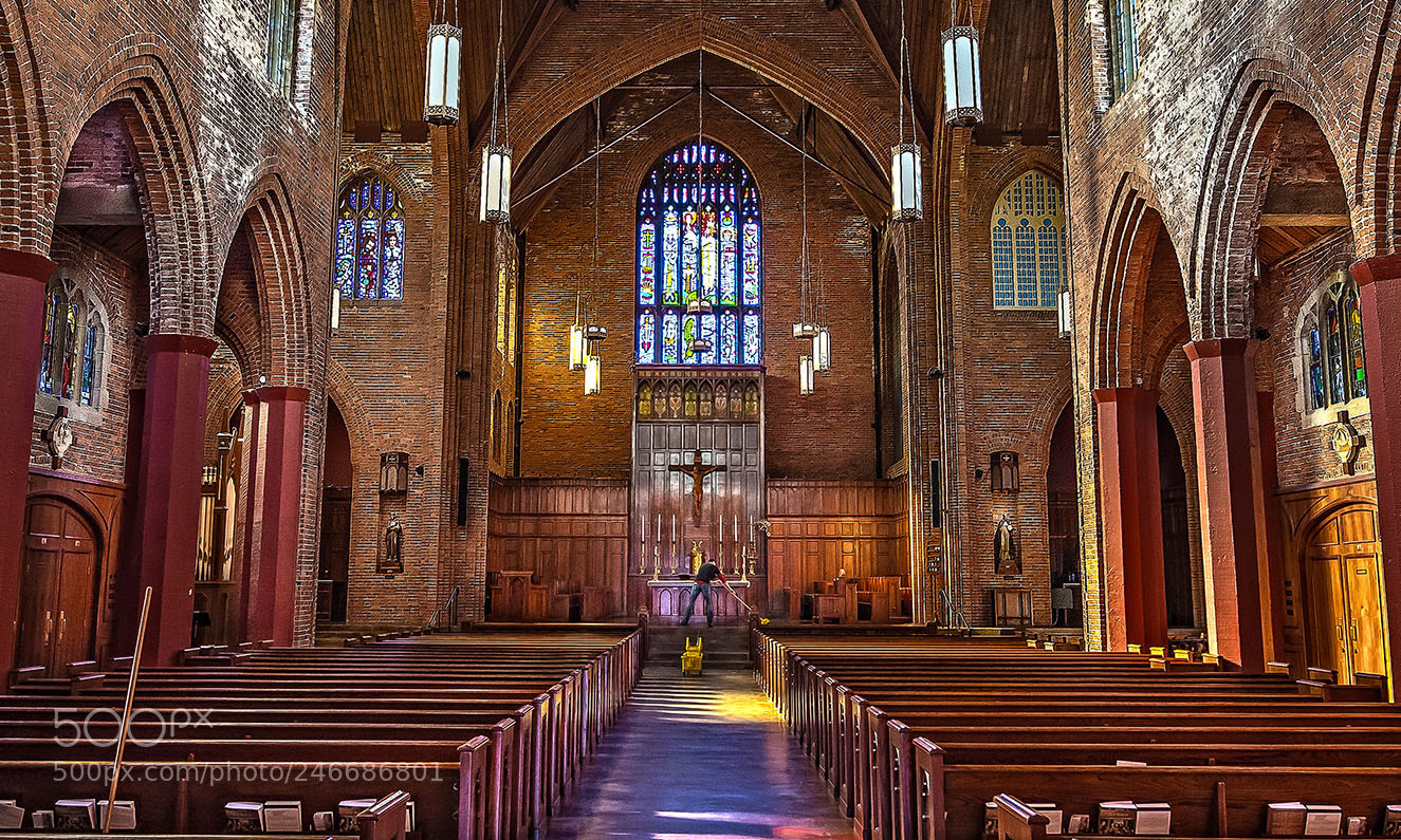Nikon D810 sample photo. Preparing the altar photography