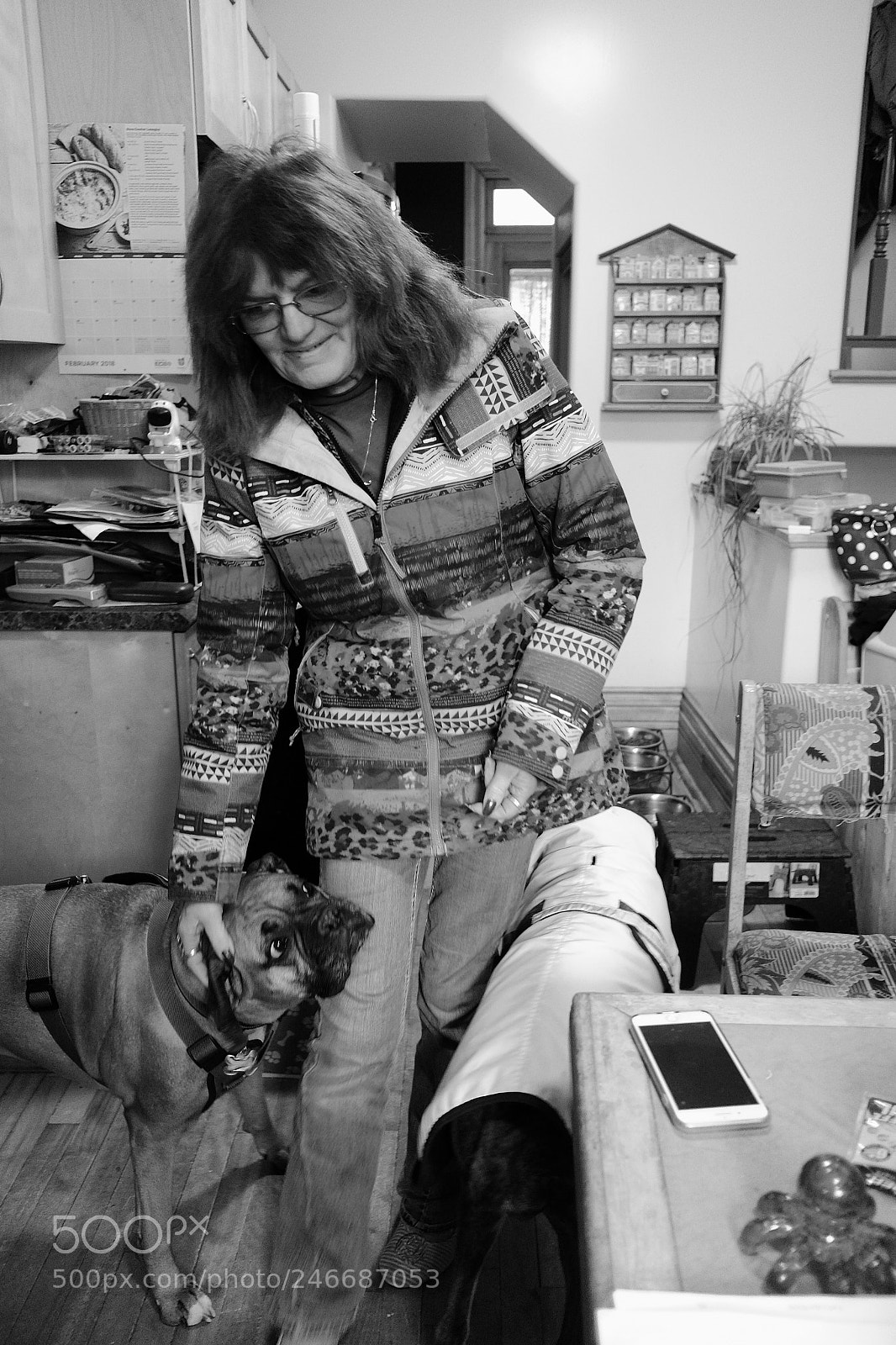 Fujifilm X70 sample photo. Dog greeting photography