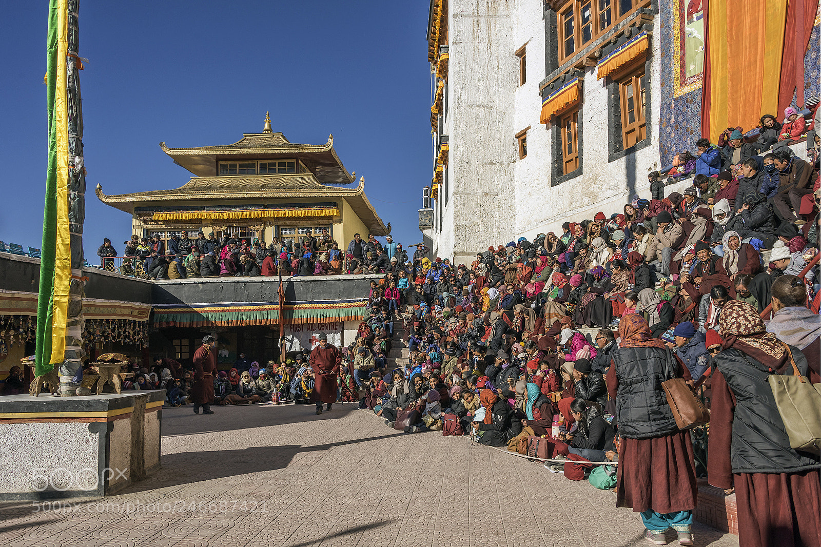 Nikon D810 sample photo. Spituk gustor festival photography
