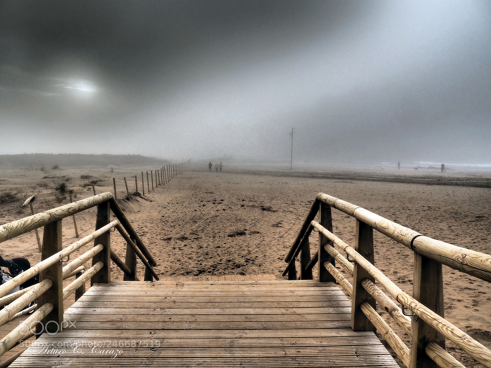Olympus OM-D E-M10 II sample photo. En la niebla photography