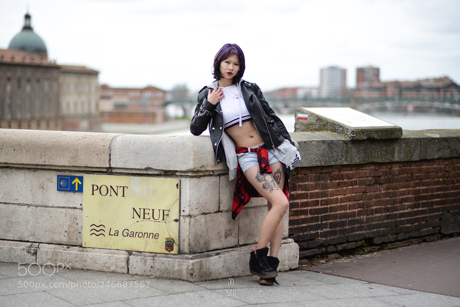 Nikon D800 sample photo. Naomi au pont neuf photography