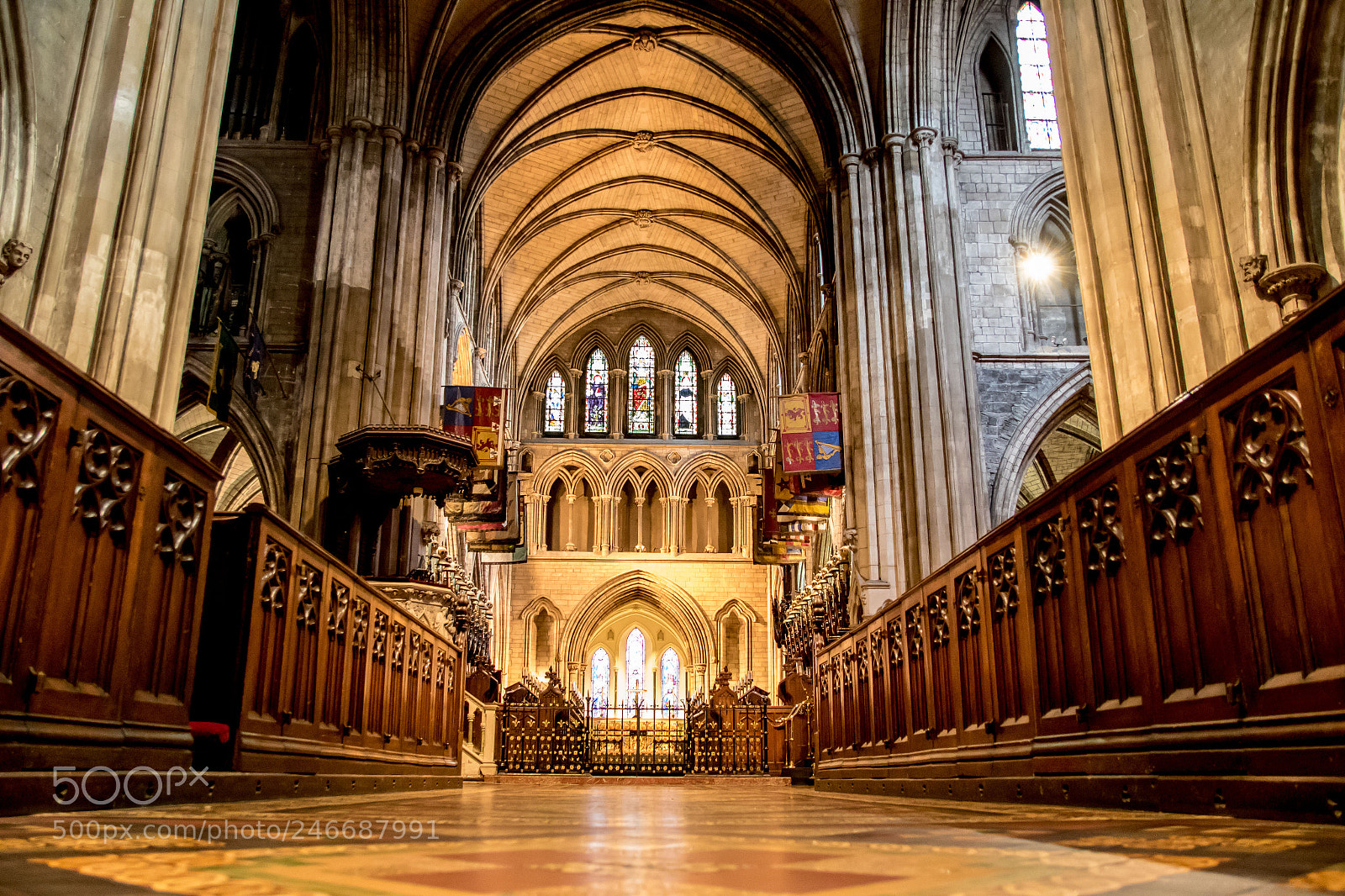 Canon EOS 7D Mark II sample photo. St patrick's cathedral ireland photography