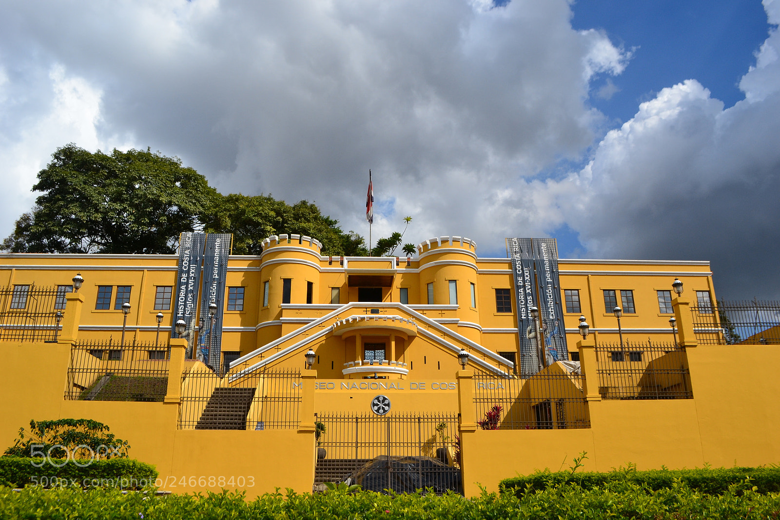 Nikon D3100 sample photo. Yellow castle. photography