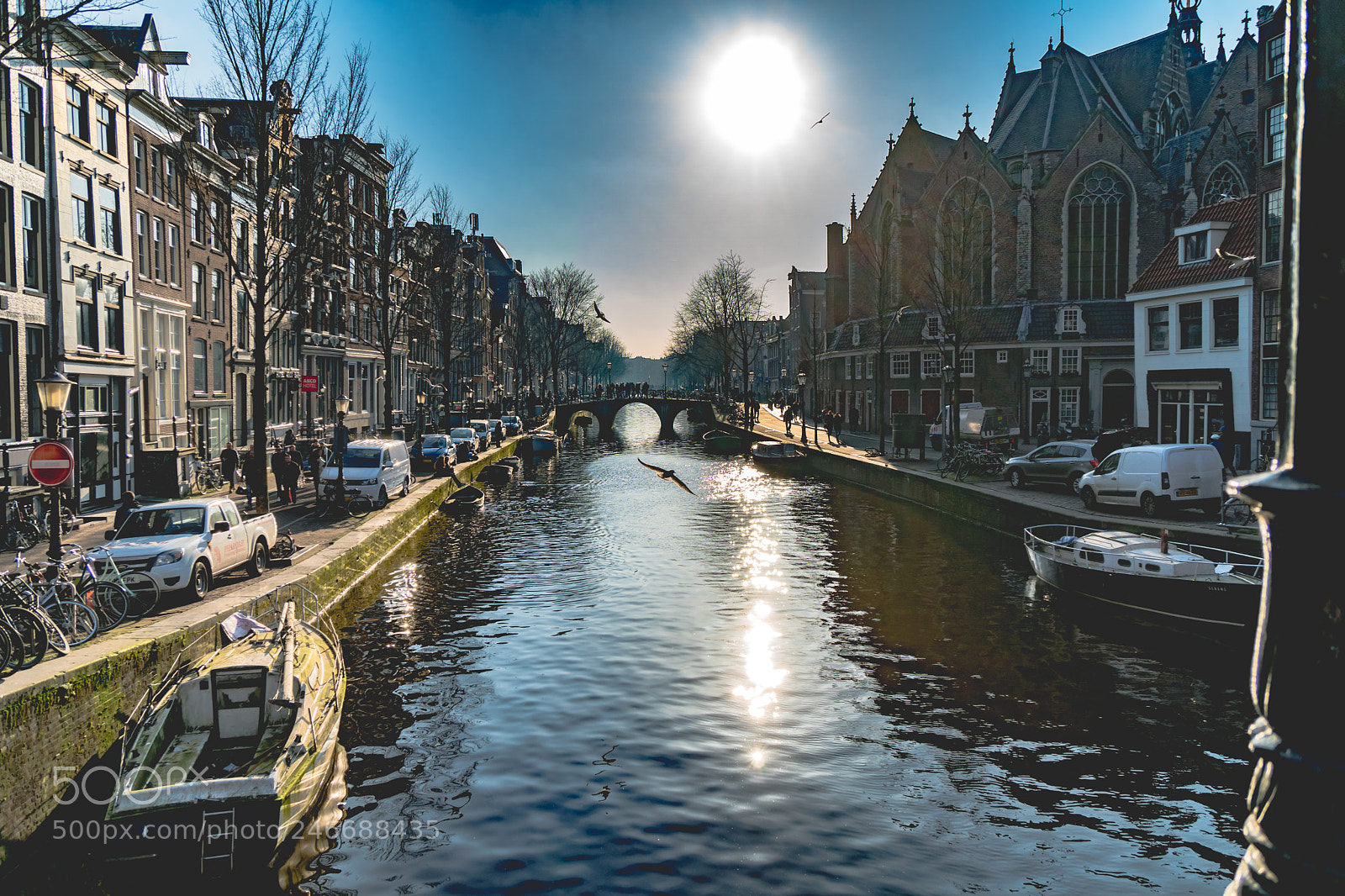 Sony a6300 sample photo. Amsterdam canal photography