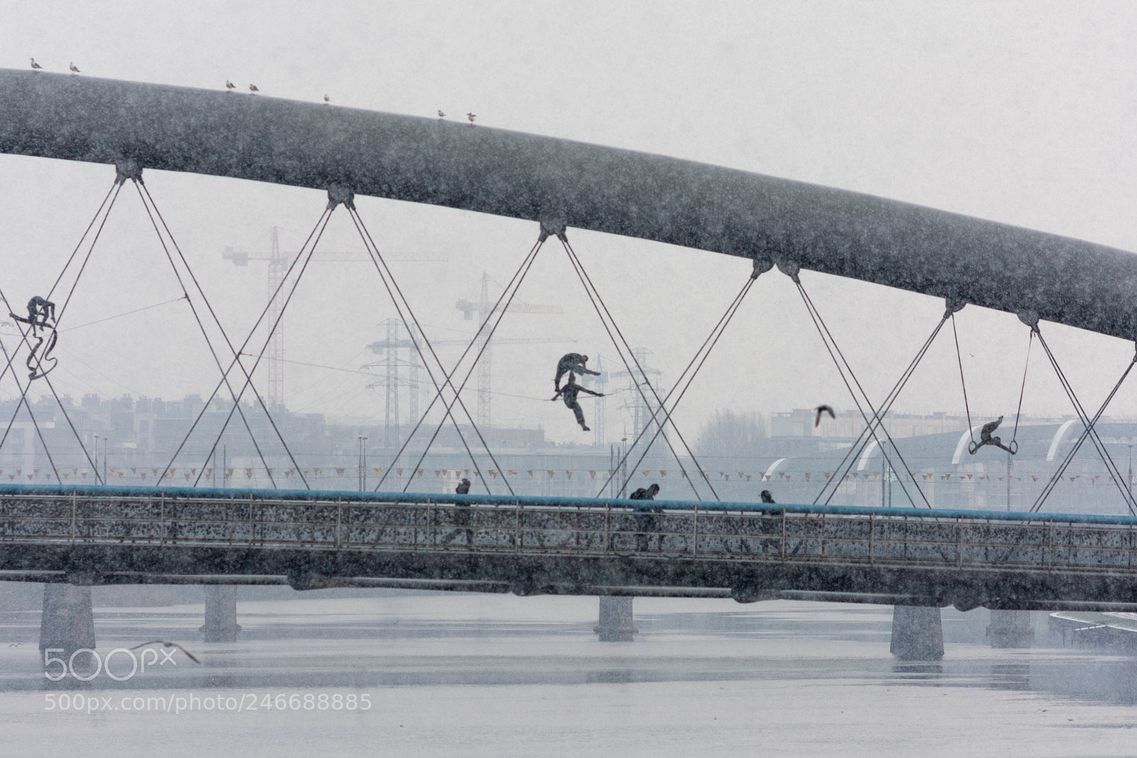 Nikon D7200 sample photo. On the bridge photography
