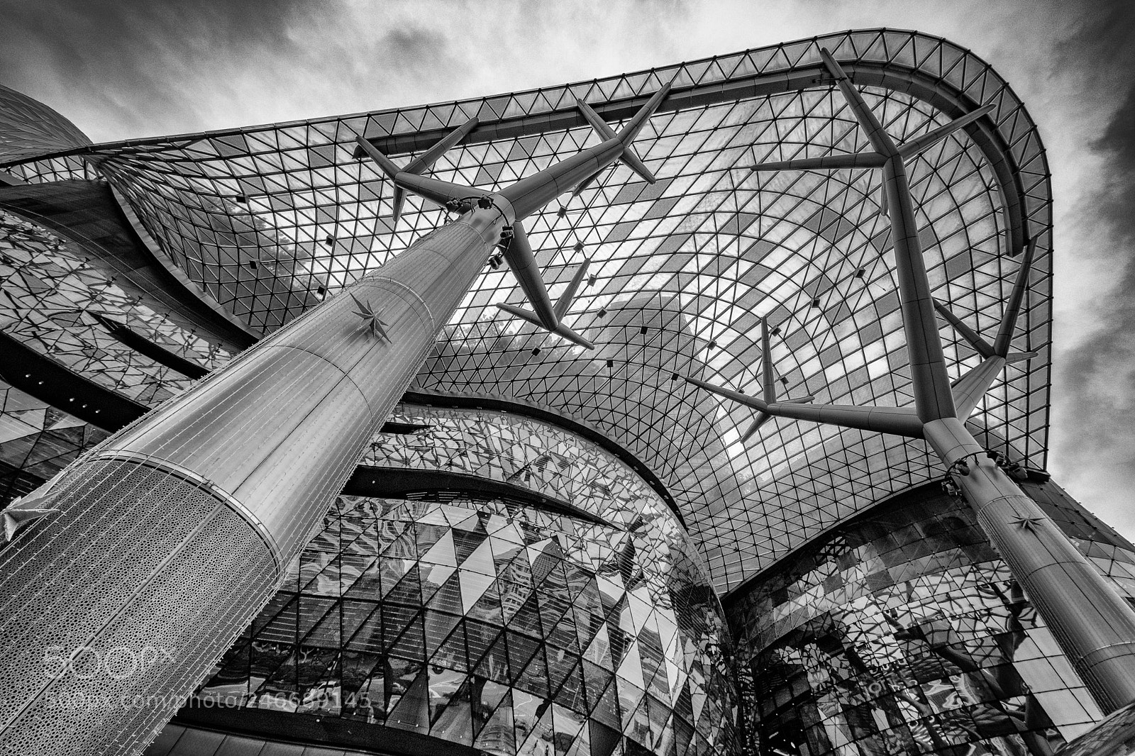 Fujifilm X-T2 sample photo. Shopping center photography