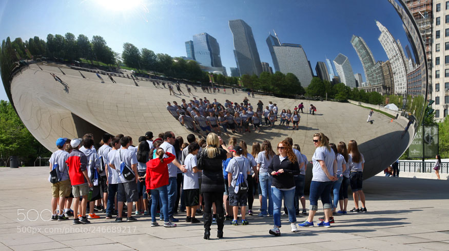 Canon EOS 50D sample photo. The largest selfie, chicago photography