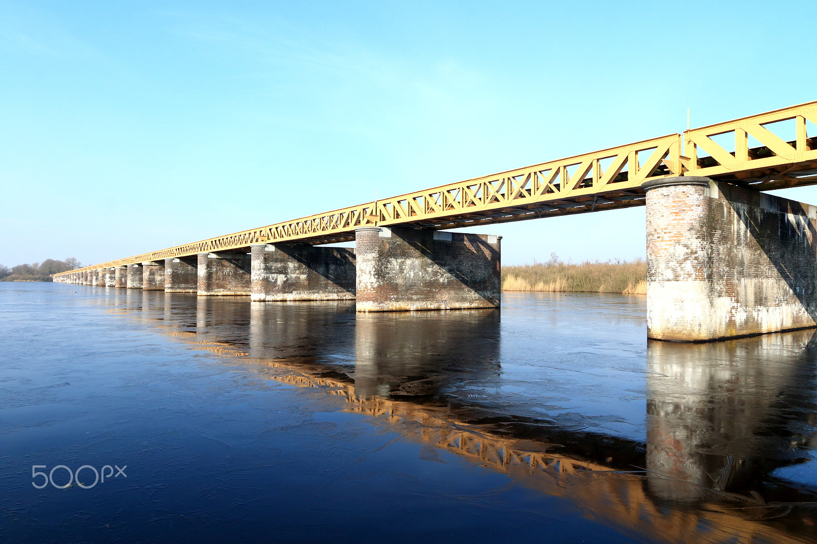 Canon EF-S 10-22mm F3.5-4.5 USM sample photo. Railway bridge out of order photography