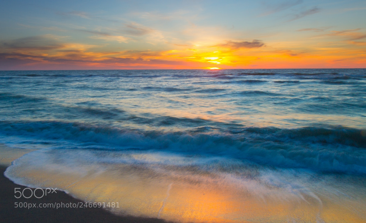 Canon EOS 7D sample photo. January sunset photography