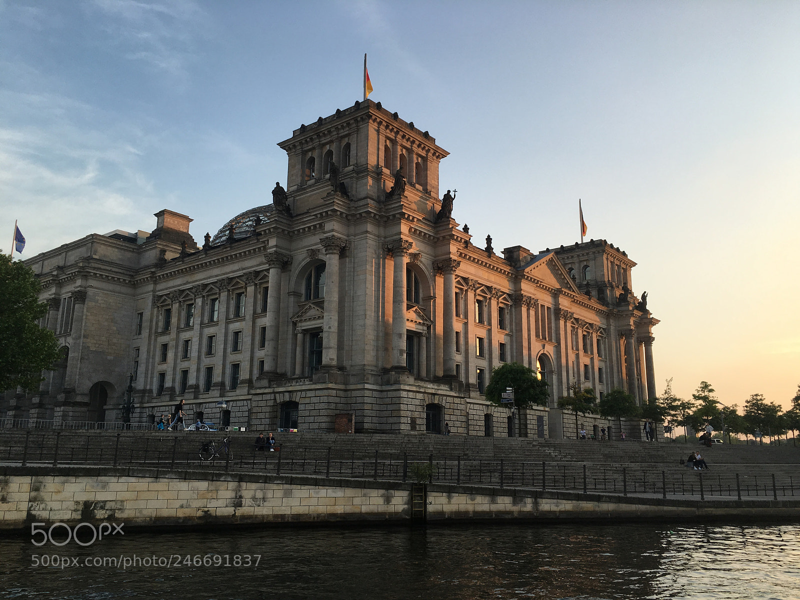 Apple iPhone 6s sample photo. Berlin from a boat photography