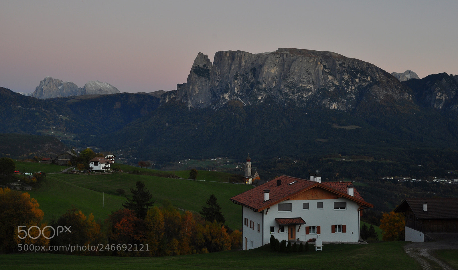 Nikon D90 sample photo. Late evening in soprabolzano photography