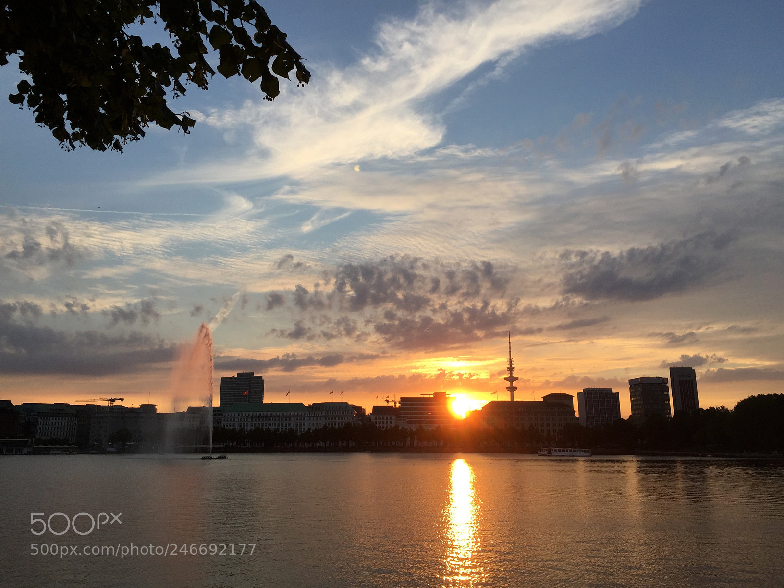 Apple iPhone 6 Plus sample photo. Alster hamburg photography